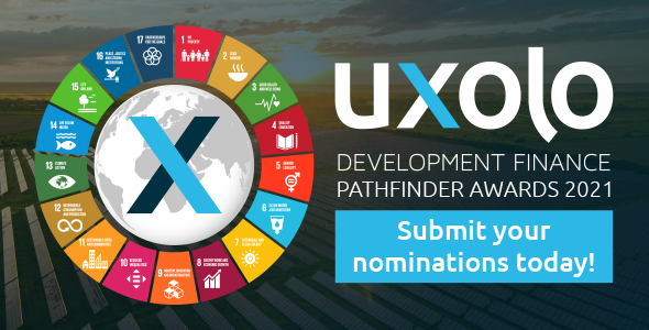 Uxolo Development Finance Pathfinder awards 2021 - get involved!